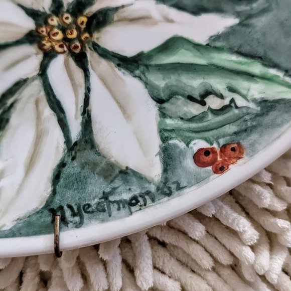 Alka Kunst Bavaria hand painted plate made in Western Germany - Picture 10 of 13